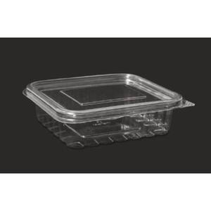 Caja de PET Transparente con Tapa Abatible, Capacidad de 425 ml / 14 oz, Gama de Contenedores de PET con Tapa Abatible - Cajas de PET con Tapa Abatible al por Mayor - Product Image 6