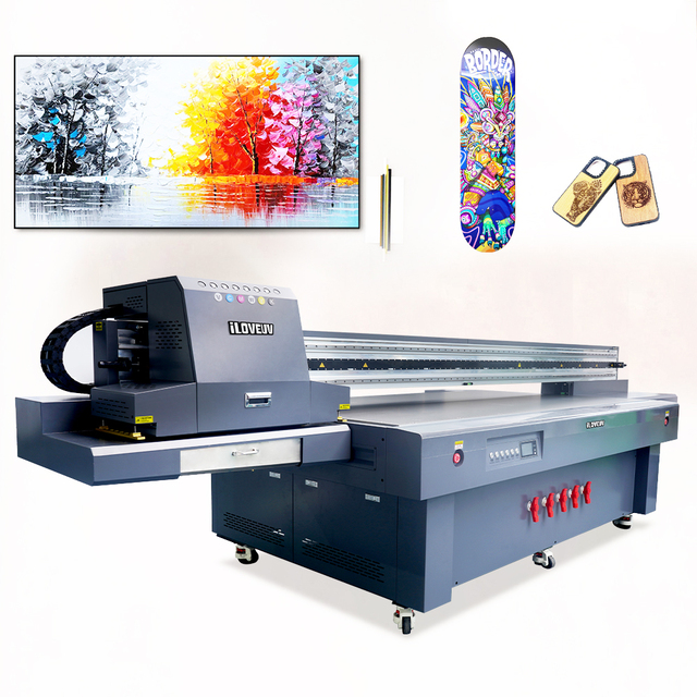 Factory Direct Supply New Design 2513 Flatbed Vision Positioning UV Machine Printing With G5/G6  Printhead