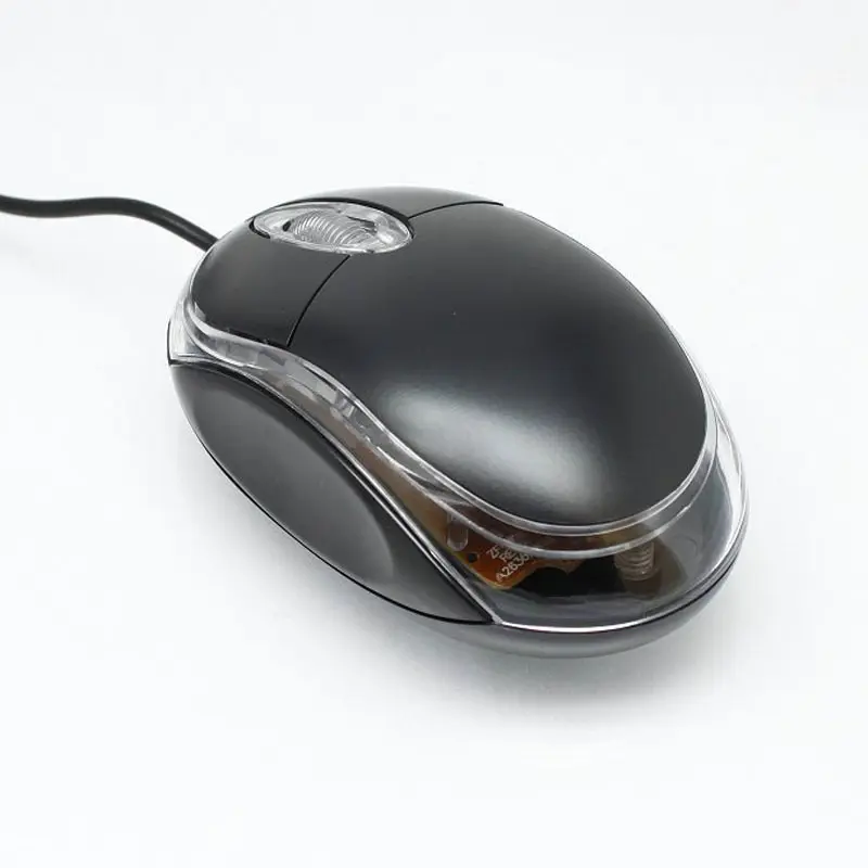 Super Cheap Small Wired Mouse USB Optical Mouse 1000DPI Computer Laptop Simple Mouse in Stock