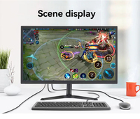Meilleur prix 18.5 ''19'' 19.5 ''21.5'' 23.6 ''24'' 27 ''moniteurs LCD Full HD moniteur d'ordinateur de bureau moniteur de PC de bureau