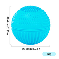 Balles sensorielles personnalisables en silicone multi-texturées, durables, portables, jouets de massage pour soulager l'anxiété, l'autisme et favoriser la concentration des enfants
