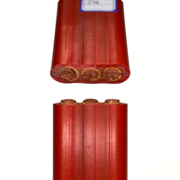 Câble YFFB plat en cuivre isolé par caoutchouc, haute flexibilité, ignifuge, pour grue, convoyeur, élévateur, 3x4-6 4x6 450V basse tension