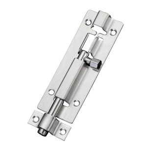 Stainless Steel Surface Mounted Door Bolt Type A Pin Easy Installation Industrial Design - Product Image 1
