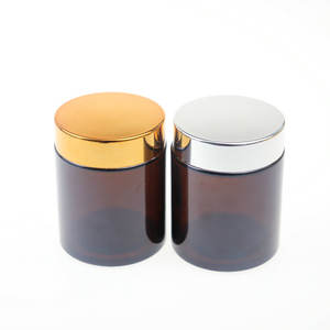 Frasco de vidrio ámbar CBD de 100g con tapa <span class=keywords><strong>Goldem</strong></span> para embalaje de crema para el cuidado de la piel - Product Image 4