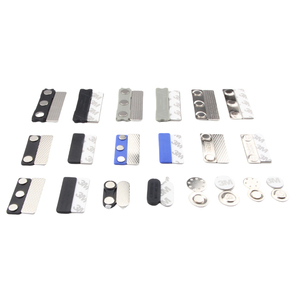 شارة مغناطيسية عالية الجودة مستطيلية مربعة الاسم شارة مغناطيسية شعار مخصص - Product Image 4