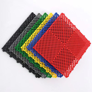 <b>Plastic</b> Wear Resistant Noise Reducing Interlocking Garage Floor System with Graphic Design for Residential and Commercial Use - Product Image 6