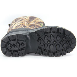 Bottes de chasse unisexes en néoprène moulé thermiquement, imperméables, antidérapantes, camouflage serpent, hauteur genou, pour hiver et automne, OEM/ODM 2026 - Product Image 4