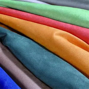 100% Recycled Eco Friendly Suede Fabric Faux Suede Fabric For Women'S Garments