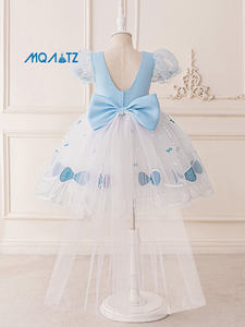 Vestido temático <span class=keywords><strong>de</strong></span> presentación <span class=keywords><strong>de</strong></span> gimnasia para niños, tutú <span class=keywords><strong>de</strong></span> Cosplay <span class=keywords><strong>de</strong></span> <span class=keywords><strong>Elsa</strong></span> Anna, traje <span class=keywords><strong>de</strong></span> baile <span class=keywords><strong>de</strong></span> Ballet para Niñas para Halloween AL081 - Product Image 2