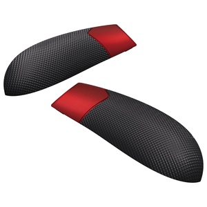 Poignées en caoutchouc antidérapantes de performance rouge écarlate, panneaux arrière de remplacement, rails latéraux pour manette Xbox Series X S - Product Image 6