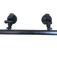 Nouvelles lumières de signalisation d'urgence à ventouses pour pare-brise avant et arrière de voiture, multifonctionnelles, avec 48 LED 12V