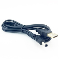 Cable de Alimentación Personalizable con Conector DC5.5 para Impresora y Computadora, Carga Rápida, Material PVC