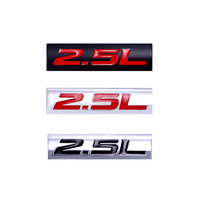 Remplacement d'insigne de voiture 3D de l'emblème 2.5 L Offre Spéciale d'usine pour Subaru Camry Atenza autocollant en gros pour les accessoires extérieurs automatiques