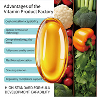 Complément de vitamine D3 de fabrication chinoise, soutient la santé immunitaire et osseuse, 30 gélules molles