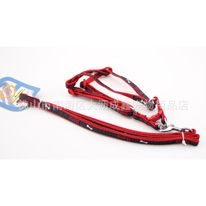 Arnés para Mascotas, Correa de Pecho Ajustable de Nailon, para Perros Pequeños, Color Aleatorio, Diseño Estampado, Origen Foshan - Product Image 3