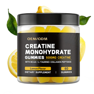 Gomme Monoidrato per Uomini e Donne - con <span class=keywords><strong>BCAA</strong></span>, Peptidi di Collagene, L-Taurina, Vitamina B12, D3, Creatina, Senza Glutine, ad Alto Contenuto Proteico per Adulti - Product Image 2