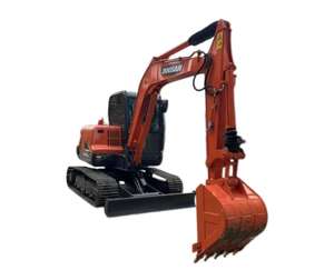 DX60-9C Doosan d'occasion de haute qualité mini-pelle de 6 tonnes pelle sur chenilles Doosan 60 à vendre - Product Image 1