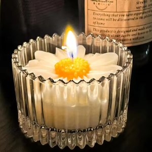 High Quality Art <b>Candle</b> Scent Throw Smokeless Daisy Scented <b>Candles</b> Soy <b>Candle</b> for Home Decoration and Gifts - Product Image 5