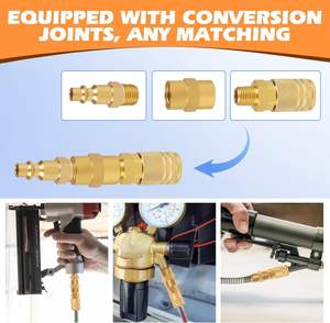 <span class=keywords><strong>Kit</strong></span> de <span class=keywords><strong>suspension</strong></span> <span class=keywords><strong>pneumatique</strong></span> 1/4\" NPT avec raccord pour tuyau d'air et adaptateur rapide FNPT, ensemble de raccords rapides à flux de base 1/4\" pour <span class=keywords><strong>suspension</strong></span> <span class=keywords><strong>pneumatique</strong></span> - Product Image 6