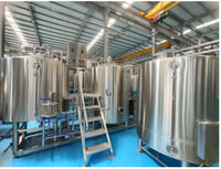 Ensemble d'équipements de micro-brasserie 1000 litres, composants essentiels pour brasserie, cuve sous pression, pompe, moteur, garantie de 2 ans, bière