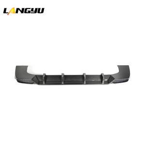 Autoaußenteile Heckspalter-Schürze TC-Stil trockene Kohlefaser Heckstoßstange Kante für Mercedes-Benz <span class=keywords><strong>G</strong></span>-Klasse W464 Heckdiffusor - Product Image 3
