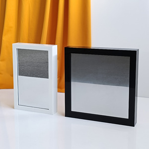 Boîte à lumière LED 3D à effet miroir infini, présentoir de comptoir en acrylique lumineux avec logo personnalisé pour bar, <span class=keywords><strong>club</strong></span>, magasin de détail, publicité - Product Image 6
