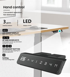 Heavy Duty <strong>Electric</strong> Standing Desk 4 <strong>Legs</strong> <strong>Adjustable</strong> <strong>Height</strong> <strong>Table</strong> Customizable Solutions for Offices - Product Image 5