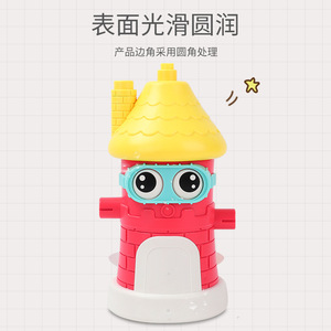 Juego de Rompecabezas Interactivo de Castillo Eléctrico de Dibujos Animados, Juguetes de Agua para Baño, Juguetes para Bebés, para Niños de 18 Meses o Más - Product Image 3
