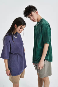 เสื้อยืดยูนิเซ็กซ์สไตล์วินเทจลายกราฟิกพิมพ์เองบนผ้าฝ้าย 100% ทรงโอเวอร์ไซส์สไตล์เรโทรสำหรับผู้ชาย - Product Image 2