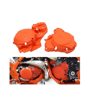Couvercle <span class=keywords><strong>de</strong></span> moteur gauche droite coque <span class=keywords><strong>de</strong></span> <span class=keywords><strong>protection</strong></span> en plastique pour 17-21 KTM EXC /Husqvarna 2T moto tout-terrain Pit Dirt Bike - Product Image 1