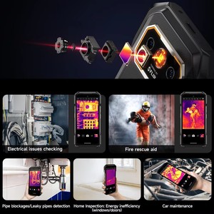 Téléphone robuste Ulefone Armor 27T Pro Plus 5G, 10600 mAh, Android 15, smartphone, caméra de nuit 50MP+64MP, 6,78 pouces, 24 Go + 256 Go, NFC mobile - Product Image 4