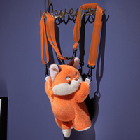 Tas Boneka Custom Hadiah Anak Super Lembut Desain Anime Lucu Buatan Khusus Unisex 100% Poliester Bordir ODM