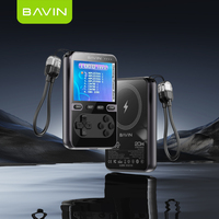 BAVIN Nuevo Producto PC1200S Consola de Juegos Integrada, Banco de Energía Inalámbrico de 15W para Teléfono Celular