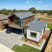 Casa Prefabricada Modular Moderna de Paneles SIP, Villa de Lujo de 2 Pisos, Kit de Construcción Prefabricado de Ensamblaje Rápido, Vivienda con Paneles Estructurales Aislados