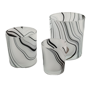 Portavelas Votivo Plateado de Lujo 2025, Ecológico, Resistente al Calor, Decoración Navideña de Cristal para Mesa - Product Image 1