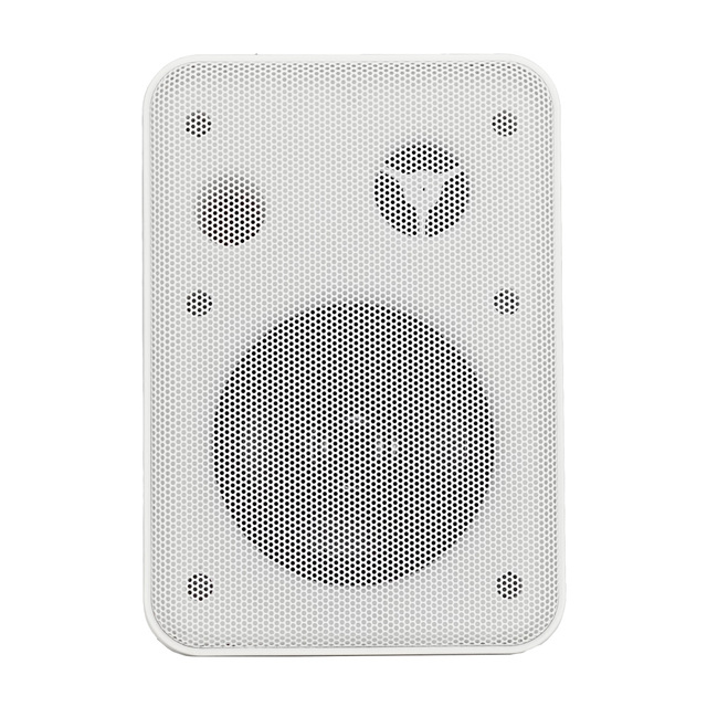 Factory Supply 4-Inch Mini PA Amplifier Speakers 20W 4\" Woofer + 1\" Tweeter Black White for Home Theater In-Wall Mount Speaker