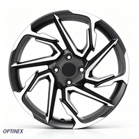 Jantes forgées personnalisées à face plate, finition usinée, 17 18 19 20 21 22 pouces, 4x100 5x112 5x114.3 5x120 pour Mustang Corvette JDM EV