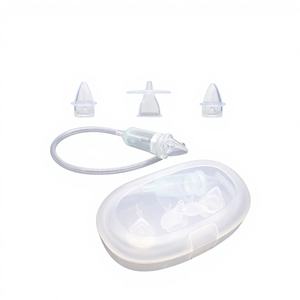 पोर्टेबल पारदर्शी शिशु मुंह सक्शन नाक एस्पिरेटर नवजात नाक क्लीनर विरोधी बैकफ्लो कैथीटर मॉडल dq75 अपग्रेड - Product Image 1