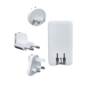 Cargador de viaje GaN ultradelgado de 65 W con carga rápida multipuerto PD3.1 - Product Image 1