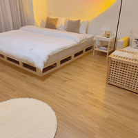 Hersteller Bunt Wasserdicht 5mm 6mm 7mm 8mm Spc Boden Piso Vinilico Luxus Vinyl Dielen boden Vinyl Click Floor