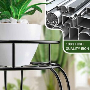 Support à fleurs en céramique pour décoration <span class=keywords><strong>de</strong></span> mariage et présentation, support <span class=keywords><strong>de</strong></span> <span class=keywords><strong>jardin</strong></span> extérieur chromé - Product Image 5