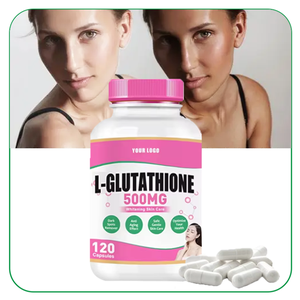 Huidbleekzorg L-Glutathion Collageenpillen Supplement 500Mg Verlaagd Hyaluronzuur L-Glutathion Capsules Met Vitamine C - Product Image 1