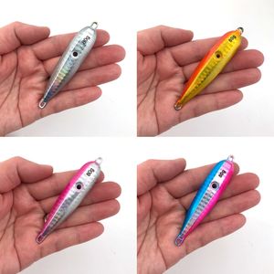 Topleght-señuelo <span class=keywords><strong>de</strong></span> sardina JIG025, 40g ~ 200g, Señuelos <span class=keywords><strong>de</strong></span> Pesca <span class=keywords><strong>de</strong></span> Jigging lento, brillo, agua salada, señuelo <span class=keywords><strong>de</strong></span> pesca <span class=keywords><strong>de</strong></span> cabeza <span class=keywords><strong>de</strong></span> Jigs <span class=keywords><strong>de</strong></span> Metal - Product Image 4