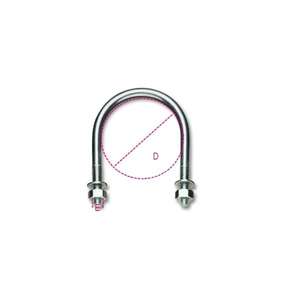 เบต้า-083810375 Robur-U สลักเกลียวสำหรับท่อชนิดหนักชุบสังกะสี (หลายแพ็ค)-องค์ประกอบ8014230846729สำหรับการแก้ไขการแก้ไข - Product Image 2