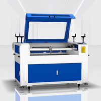 Machine de découpe et gravure laser CO2 de type séparé 1000x600mm, refroidie par eau, CNC, pour le bois, installation facile, conception pour atelier à porte étroite