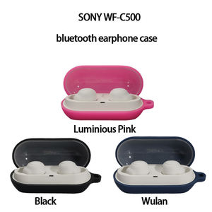 Vente en gros d'usine écouteurs de haute qualité étui de protection en silicone pour étui <span class=keywords><strong>WF</strong></span>-<span class=keywords><strong>C500</strong></span> SONY - Product Image 4
