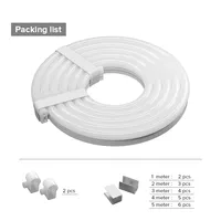 Bande lumineuse LED néon YIYING SK6812RGBW WS2811 WS2812B WS2813, tube flexible en gel de silice, étanche IP67, 1m/5m, garantie 3 ans