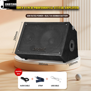 Amplificateur de guitare professionnel Jingying en bois de 10/8/6,5 pouces, 100W/80W/55W, vente en gros d'usine, pièces et accessoires pour <span class=keywords><strong>instruments</strong></span> à cordes - Product Image 5