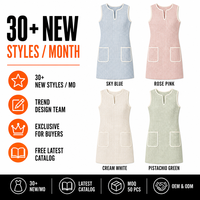 Robes pour femmes sur mesure de haute qualité, OEM, ODM, marque privée, logo personnalisé, taille, tissu, MOQ en gros, vente en gros d'usine