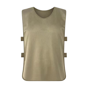 Séchage rapide respirant unisexe Football formation gilet bandes élastiques enfants sport maille Scrimmage bavoirs pour basket Football entraînement - Product Image 4